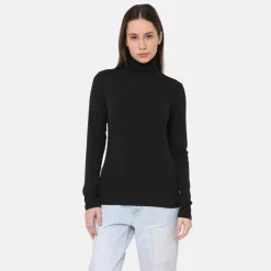 Levis Caviar Slim Fit Long Sleeve Sweater in Black