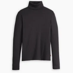 Levis Caviar Slim Fit Long Sleeve Sweater in Black