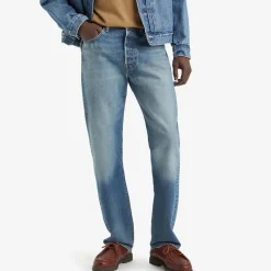 Levis Circular 501 Original Help Me Out Jeans in Denim