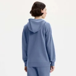 Levis Everyday Zip Up Hoody in Indigo