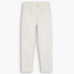 Levis High Waisted Mom Jeans in White