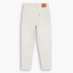Levis High Waisted Mom Jeans in White