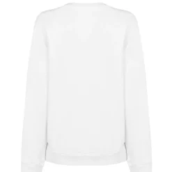 Levis Logo Crew Neck Sweatshirt in White