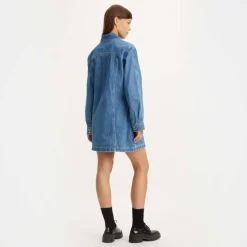 Levis Shay Denim Dress in Denim