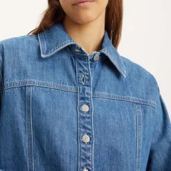 Levis Shay Denim Dress in Denim