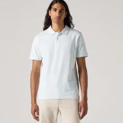 Levis Slim Housemark Polo Shirt in Light Blue