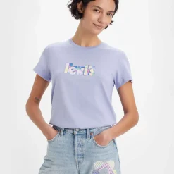 Levis The Perfect T-Shirt in Violet