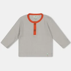 Lilly and Sid And Sid Multicoloured Stripe Print And Plain Top 2 Pack in Multi