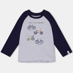 Lilly and Sid Bike Types Top in Multi