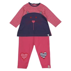 Lilly and Sid Cat Drs Lgng Set in Multi