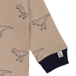 Lilly and Sid Dino Pr Onesie in Brown