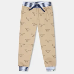 Lilly and Sid Dino Prt Jogger in Brown