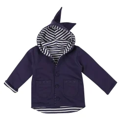 Lilly and Sid Dino Spike Jacket in Blue