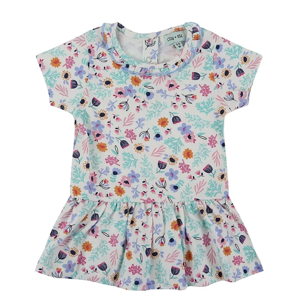 Lilly and Sid Ditsy Dress in Multi