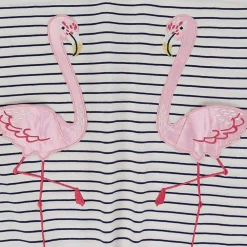 Lilly and Sid Flamingo Pkt Drs in Blue