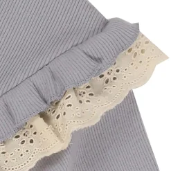 Lilly and Sid Lace Frl Slv Drs in Grey