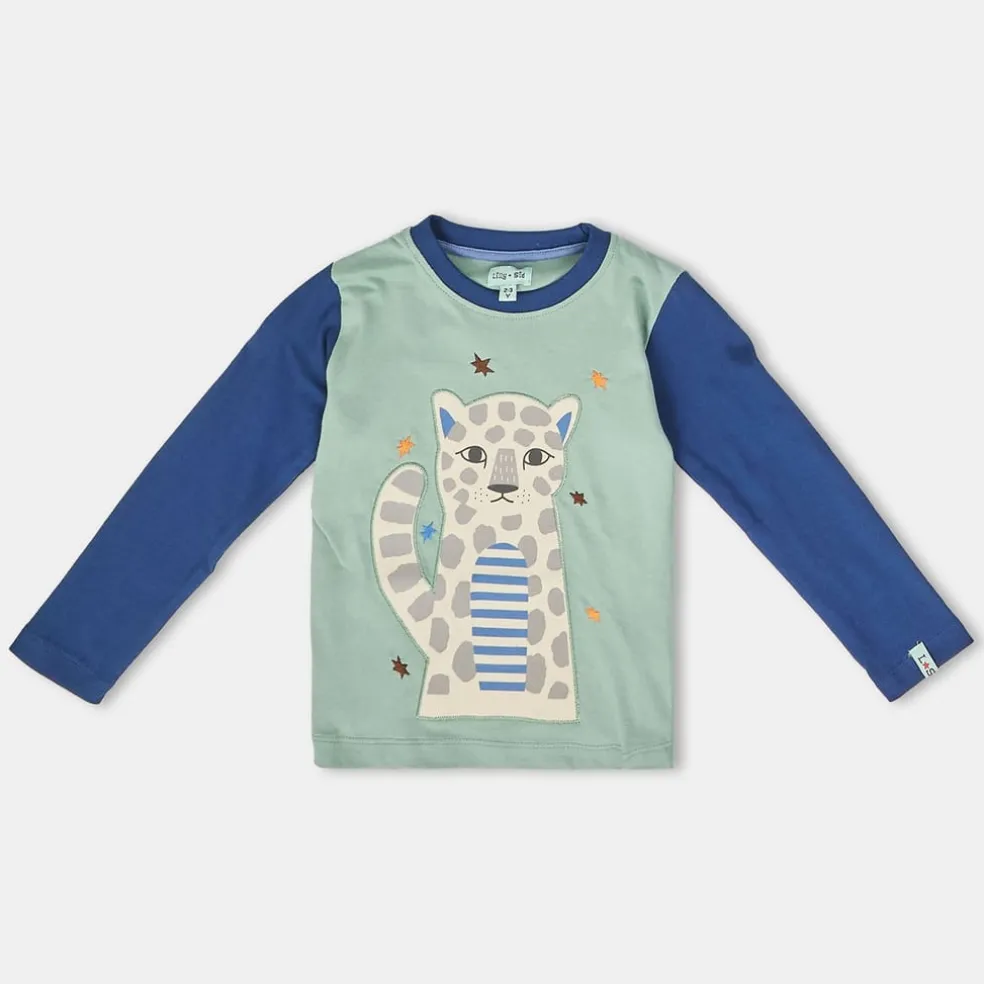 Lilly and Sid Leopard App Top in Multi