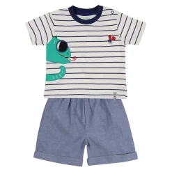 Lilly and Sid Lizard Tee Sht S in Multi