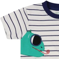 Lilly and Sid Lizard Tee Sht S in Multi