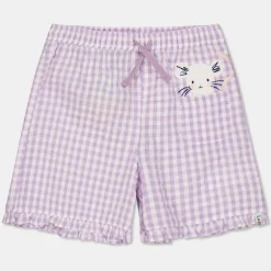 Lilly and Sid Mouse Gingh Sht in Pink