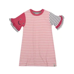 Lilly and Sid Octo Slv Jersey Drs in Pink