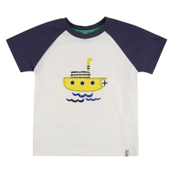 Lilly and Sid Raglan Ship T in Multi