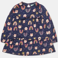 Lilly and Sid Rnbow Tiered Drs in Multi