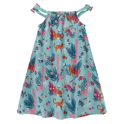 Lilly and Sid Strappy Dress in Multi