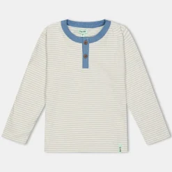 Lilly and Sid Stripe Henley in Multi