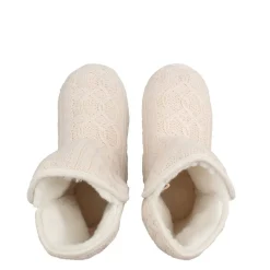 Linea Knit Slipper Boot in Cream
