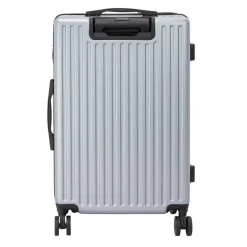 Linea Metal Suitcase in Silver