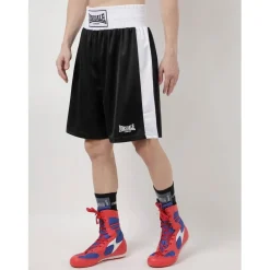 lonsdale Boxing Shorts in Black