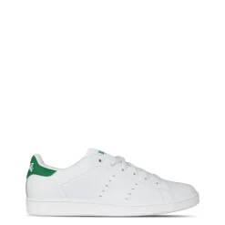 lonsdale Mens Leyton Leather Trainers in White