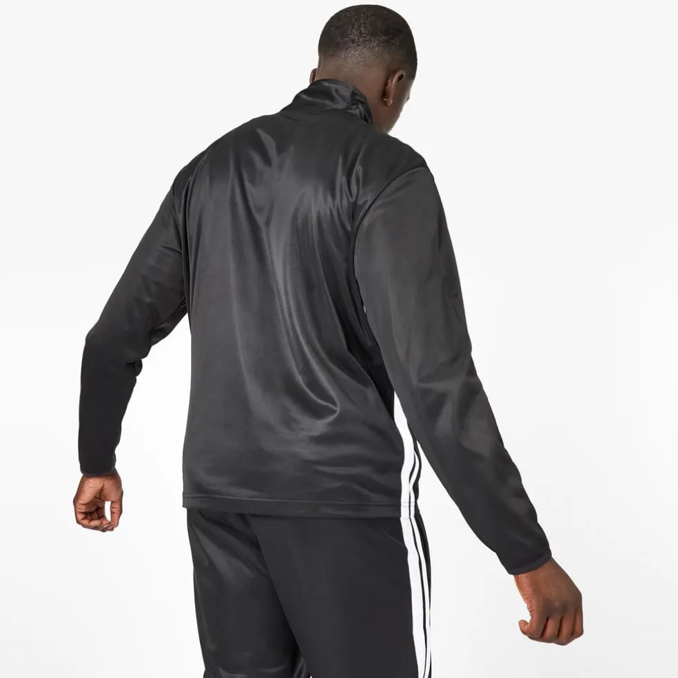 lonsdale Mens 2s Quarter Zip Track Top in Black