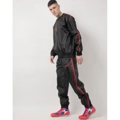 lonsdale Sauna Suit Senior Without Zip in Black