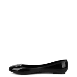 Love Moschino Jelly Ballet Pumps in Black