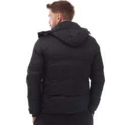 Loyalty And Faith Mens Addition Padded Puffer Jacket in Navy