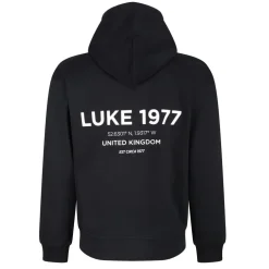 Luke 1977 Texas Oversized Hoodie in Black