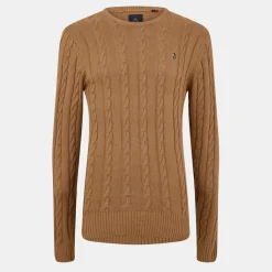 Luke Aspen Cbl Jmpr in Brown