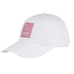 Luke Boxy Cap in White