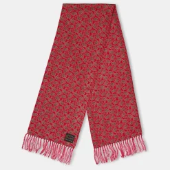 Luke Paisley2 Scarf in Red
