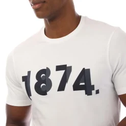 Lyle And Scott 1874 Graphic T-Shirt in White