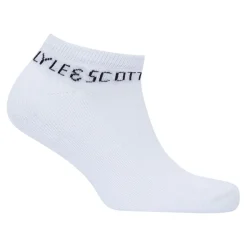 Lyle And Scott 3 Pack of Ankle Socks in White