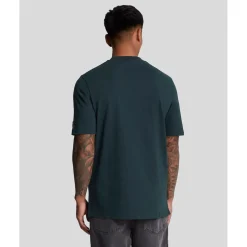 Lyle And Scott A Guide To Scotland Graphic T-Shirt in Navy