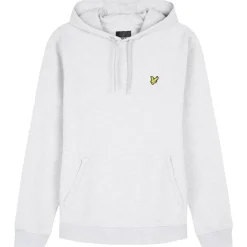 Lyle And Scott Basic Logo Hoodie in Grey