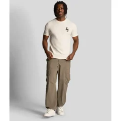 Lyle And Scott Club Emblem T-Shirt in White