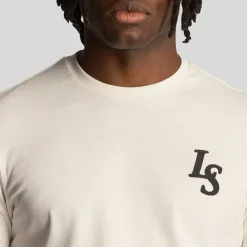 Lyle And Scott Club Emblem T-Shirt in White