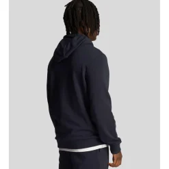 Lyle And Scott Club Emblem Hoodie in Navy