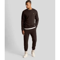 Lyle And Scott Crewneck Sweatshirt in Brown