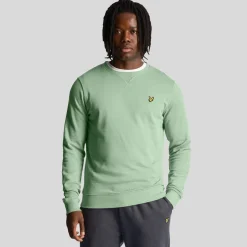 Lyle And Scott Crewneck Sweatshirt in Green